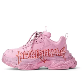 Triple S Diy Metal ”Pink Black Red” 524039W2FAY5016