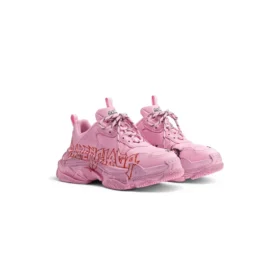 Triple S Diy Metal ”Pink Black Red” 524039W2FAY5016