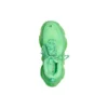 Triple S -lenkkari, läpinäkyvä pohja, ”Neon Green” 544351W2CF13801