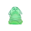 Triple S -lenkkari, läpinäkyvä pohja, ”Neon Green” 544351W2CF13801
