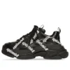 Triple S Logotype -tennarit ”Black” 536737W2FAB1090