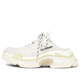Triple S -pistokkaat-sandaalit ”White Double Foam and Mesh” 755686W3SM29097