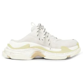 Triple S -pistokkaat-sandaalit ”White Double Foam and Mesh” 755686W3SM29097