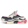 Triple S -pistokkaat ”White Pink and Black Double Foam and Mesh” 755686W3SM15671