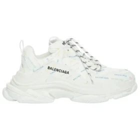 Triple S -tennari ”Allover Logo – White Multi” 536737W2FA89083