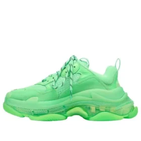 Triple S -tennari ”Clear Sole – Neon Green” 541624W2CF13801