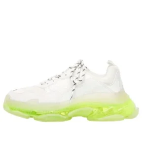 Triple S -tennari ”Clear Sole – White Fluo Yellow” 544351W2FR19073