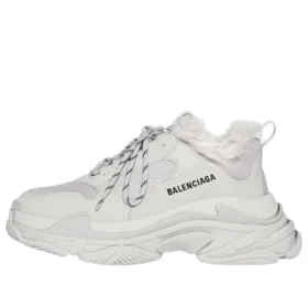 Triple S -tennari ”Faux Fur – Grey” 668562W3CQ51210