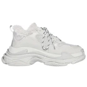 Triple S -tennari ”Faux Fur – Grey” 668562W3CQ51210