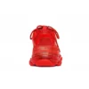 Triple S -tennari, läpinäkyvä pohja, ”Red” 541624W2CE16500