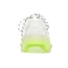 Triple S -tennari ”Läpinäkyvä pohja – valkoinen fluoresoiva keltainen” 541624W2FR19073