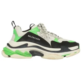 Triple S -tennari ”White Green Fluo” 536737W09O69063