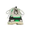 Triple S -tennari ”White Green Fluo” 536737W09O69063