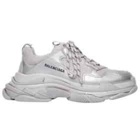 Triple S -tennarit ”Silver Metallic” 536737W2FS28100