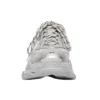 Triple S -tennarit ”Silver Metallic” 536737W2FS28100