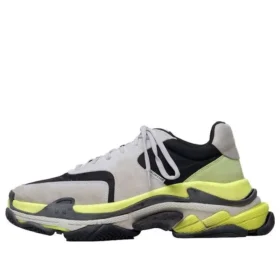 Triple S -tennarit ”Vaaleanharmaa neonkeltainen” 533888W09T21293