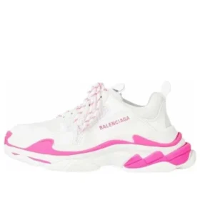 Triple S -tennarit ”White Fluo Pink” 536737W2CA35390