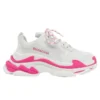 Triple S -tennarit ”White Fluo Pink” 536737W2CA35390