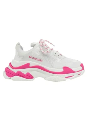 Triple S -tennarit ”White Fluo Pink” 536737W2CA35390