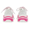 Triple S -tennarit ”White Fluo Pink” 536737W2CA35390