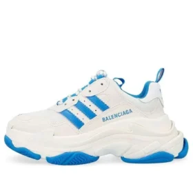 Triple S x Adidas ”White Blue” 712764W2ZB39040 Triple S x Adidas ”White Blue” 712764W2ZB39040