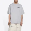 Turn Slit -T-paidat ”Grey Black” 675016TLVB31167