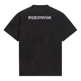 Turn Slit T-paidat ”Washed Black” 675016TLVB39034