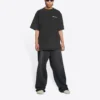 Turn Slit T-paidat ”Washed Black” 675016TLVB39034
