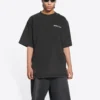 Turn Slit T-paidat ”Washed Black” 675016TLVB39034