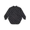 Typo-logopainettu pitkähihainen paita ”Black” 671663TLLJ11070
