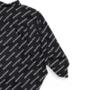 Typo-logopainettu pitkähihainen paita ”Black” 671663TLLJ11070
