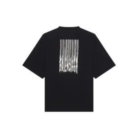 Unisex FW21 -painettu pyöreäkaulainen t-paita, musta 661715TKVE51070 Unisex FW21 -painettu pyöreäkaulainen t-paita, musta 661715TKVE51070