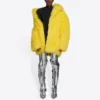 Unisex FW21 tekoturkistakit, keltainen 663000TKQ077200