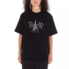 Unisex-paita, Pariisin painatus, pyöreä kaulus, musta 594599TGV661000