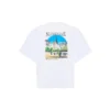 Unisex SS21 Oversized-puuvillapaita, valkoinen 641614TJVH69000