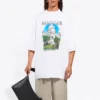Unisex SS21 Oversized-puuvillapaita, valkoinen 641614TJVH69000