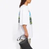 Unisex SS21 Oversized-puuvillapaita, valkoinen 641614TJVH69000