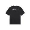 Unisex SS21 -yrityspainatus, pyöreäkaulainen lyhythihainen paita, musta 612966TKV861070