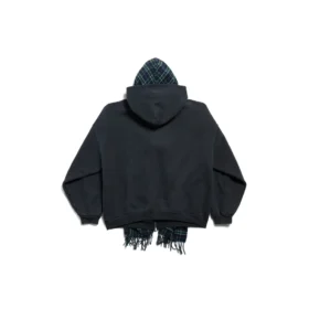 Unity Sports Icon -huivi, täysvetoketjullinen huppari, ylikokoinen ”Dark Blue” 794747TQVM24021