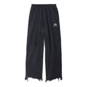 Unity Sports Icon -lyhennetyt verryttelyhousut ”Black White” 783401TQVB21569