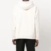 Urheilullinen ylikokoinen kiristysnauhallinen huppari ”White” 600583TLVA19080