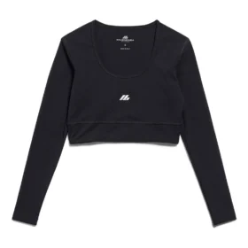 Urheiluvaatteet Pitkähihainen urheiluliivi ”Black” 7932814E2B91081