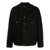 Vaatteiden vuokraus Denim-takki, suorakaiteen muotoinen ”Black” 675206TEW051105