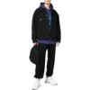 Vaatteiden vuokraus Denim-takki, suorakaiteen muotoinen ”Black” 675206TEW051105
