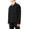 Vaatteiden vuokraus Denim-takki, suorakaiteen muotoinen ”Black” 675206TEW051105