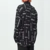 Viskosesta valmistettu pitkähihainen paita, koko Large, ”Black” 658956TPLB41070