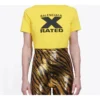 X-Rated Small Slim Fit lyhythihainen keltainen 612964TIVA71802