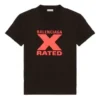 X-Rated Small Slim Fit lyhythihainen musta 612964TIVA71076