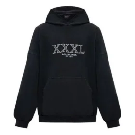 XXXL-kokoinen oversized-huppari ”Black White” 713677TNVD91070 XXXL-kokoinen oversized-huppari ”Black White” 713677TNVD91070