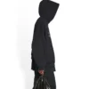 XXXL-kokoinen oversized-huppari ”Black White” 713677TNVD91070
